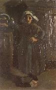 Vincent Van Gogh, Peasant Woman Standing Indoors (nn04)